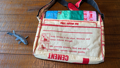 Cement 6 Recycled Messenger Bag
