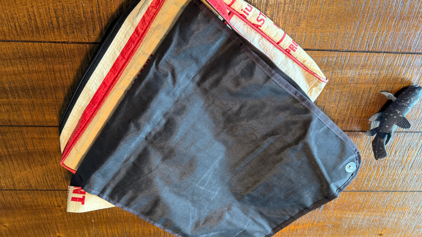 Cement 6 Recycled Messenger Bag