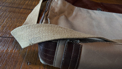 Really Nice Vintage Fossil Briefcase - Leather and Nylon.