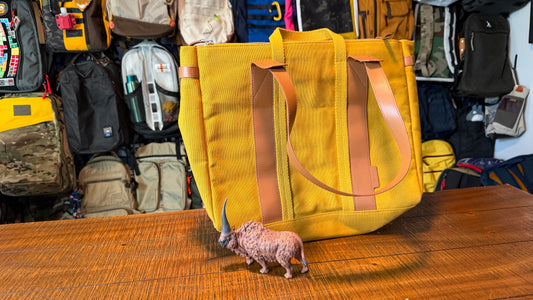 Daily Objects Mustard-Tan System Tote Bag