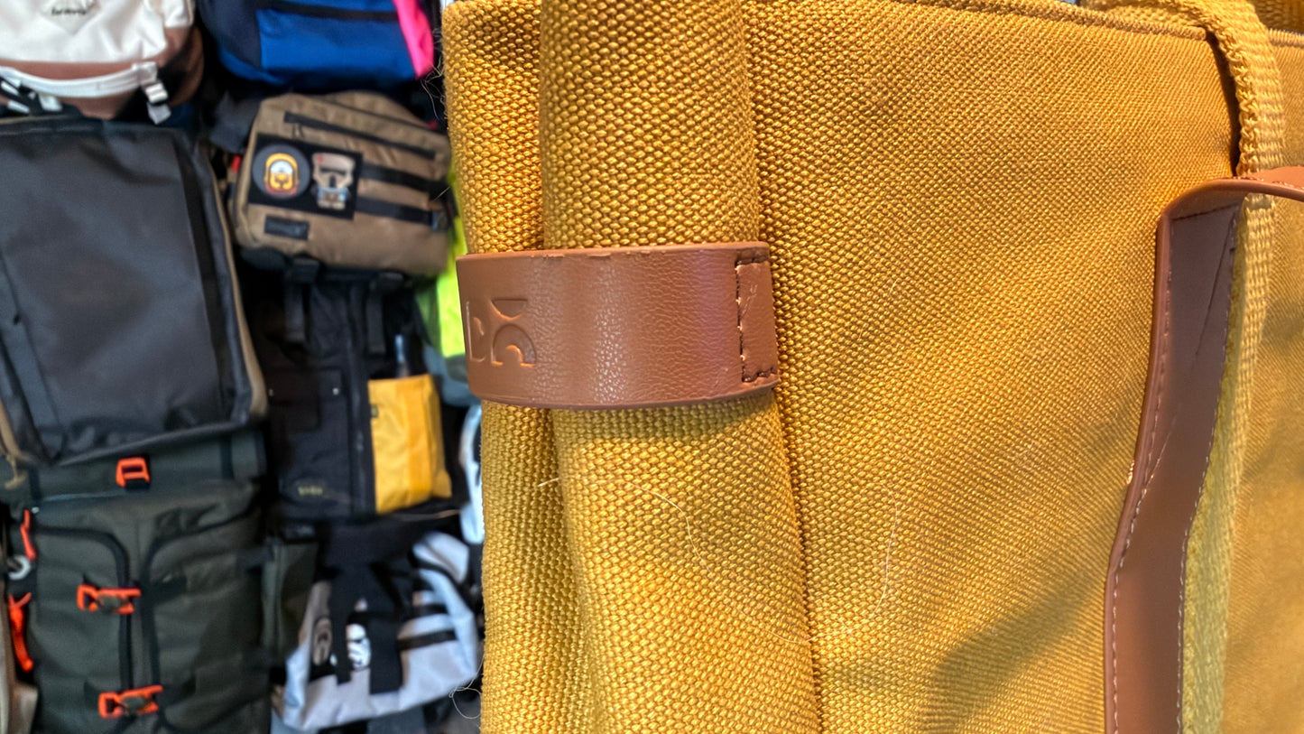 Daily Objects Mustard-Tan System Tote Bag