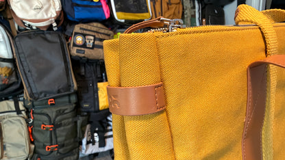 Daily Objects Mustard-Tan System Tote Bag