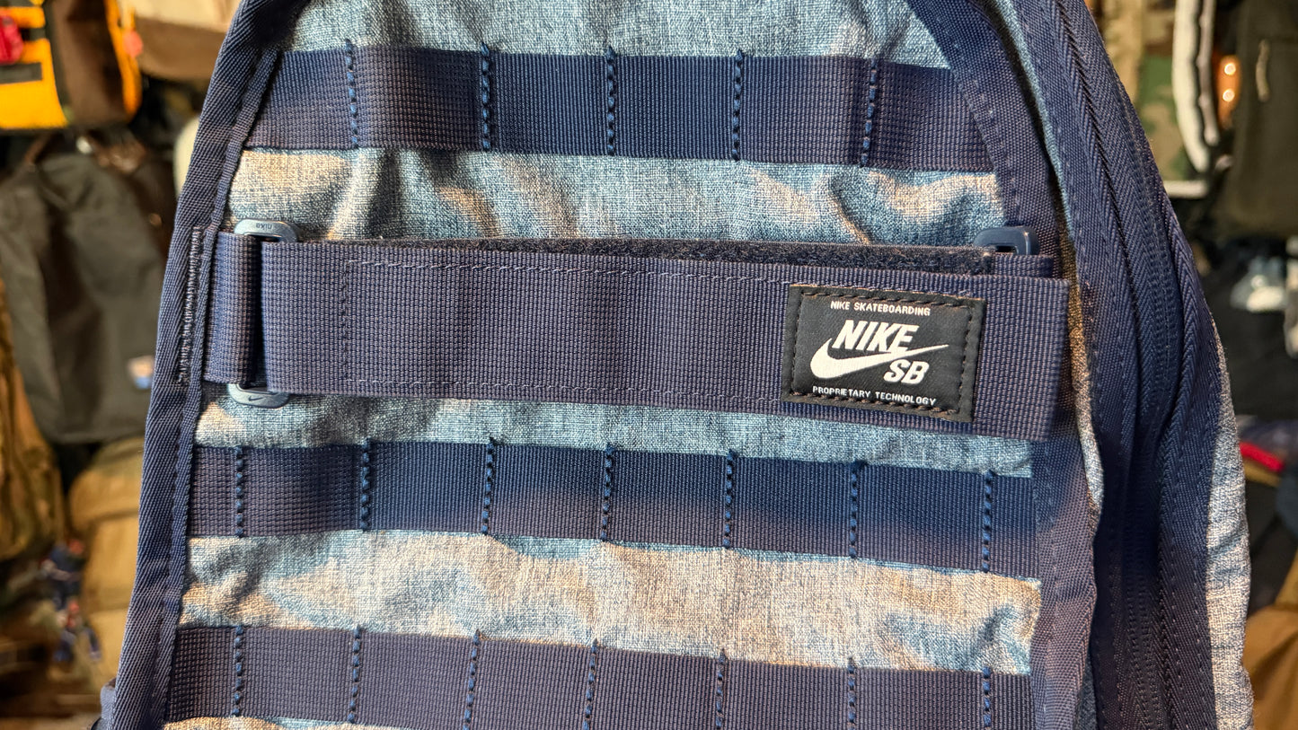 Nike Skate RPM Backpack - Navy Blue and Denim