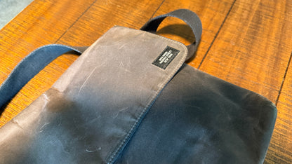 Jack Spade x Halley Stevensons Waxed Canvas Messenger