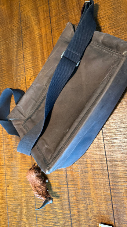 Jack Spade x Halley Stevensons Waxed Canvas Messenger