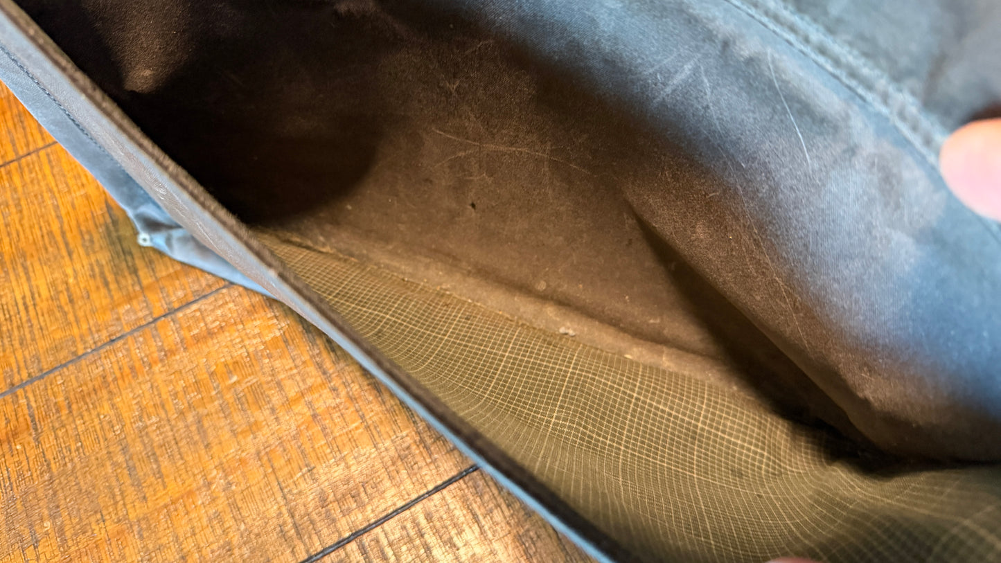Jack Spade x Halley Stevensons Waxed Canvas Messenger