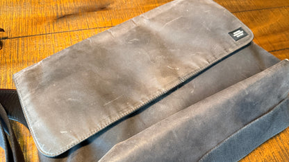 Jack Spade x Halley Stevensons Waxed Canvas Messenger