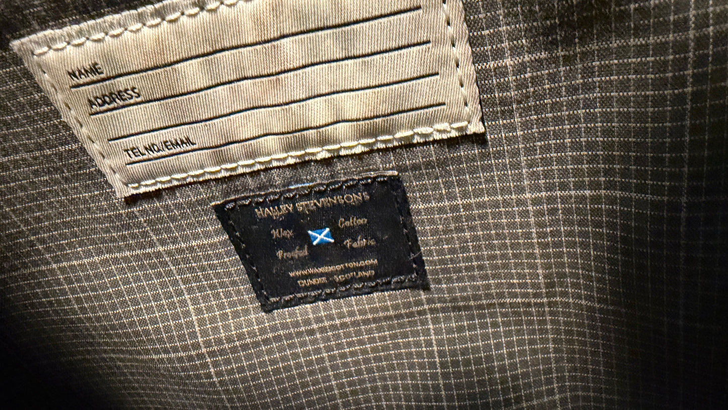 Jack Spade x Halley Stevensons Waxed Canvas Messenger