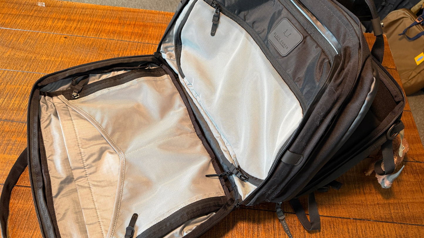 Black Ember Forge - 3 Way Backpack - 30L