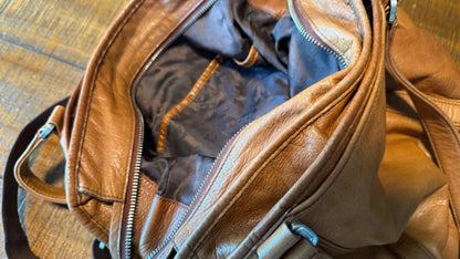 Aniary Leather Japanese Bag - Handbag & Crossbody