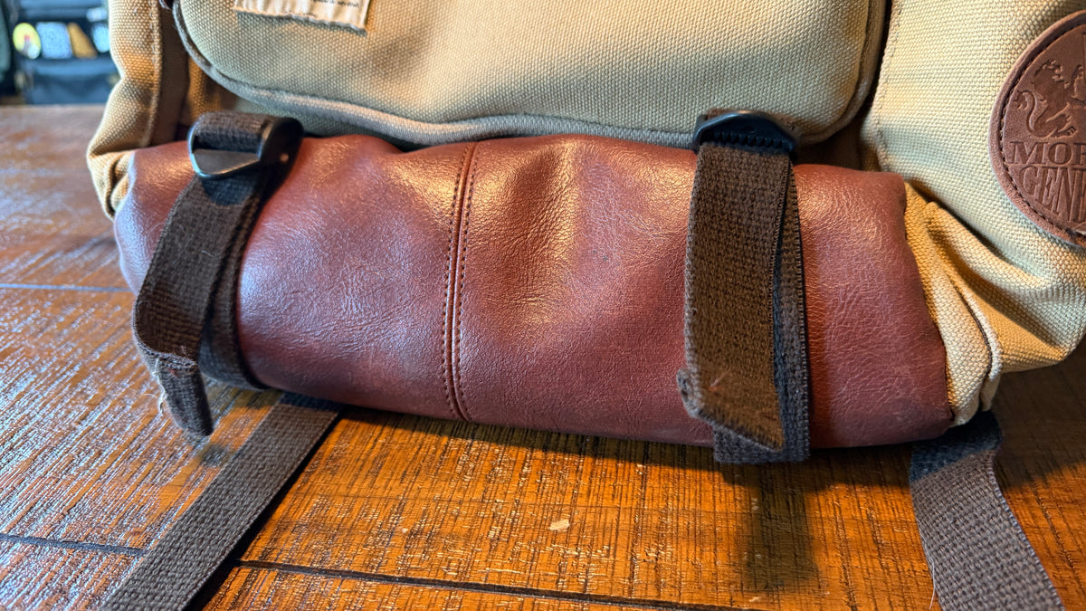 VIntage Canvas & Leather Backpack - Morphine Generation