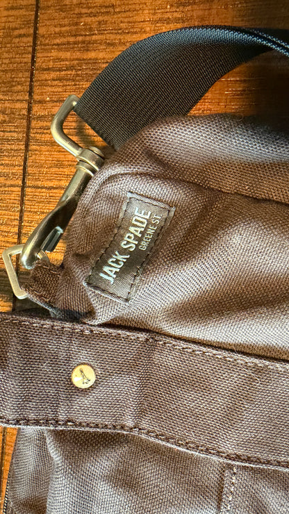 Canvas Jack Spade Shoulder Bag