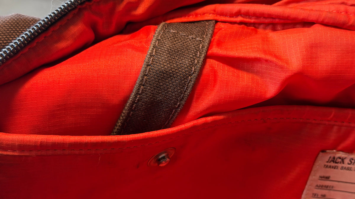 Canvas Jack Spade Shoulder Bag