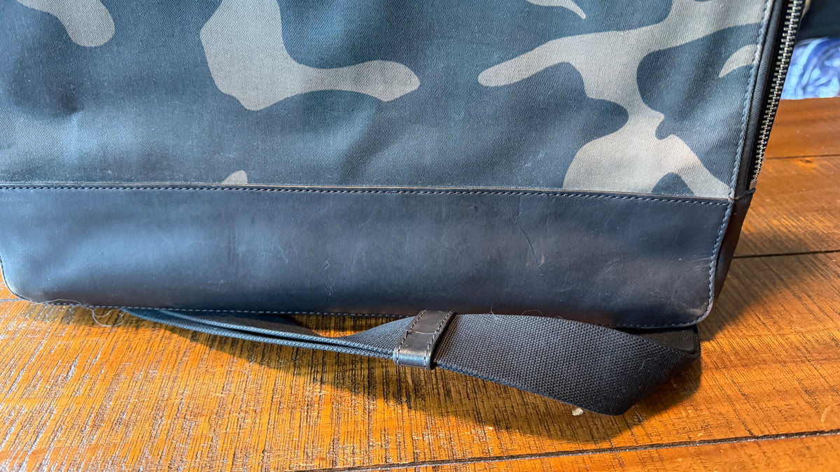 Camo Jack Spade Slim Briefcase