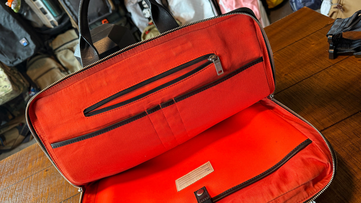 Camo Jack Spade Slim Briefcase