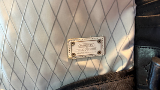 AS2OV Mixed Material Backpack From Japan