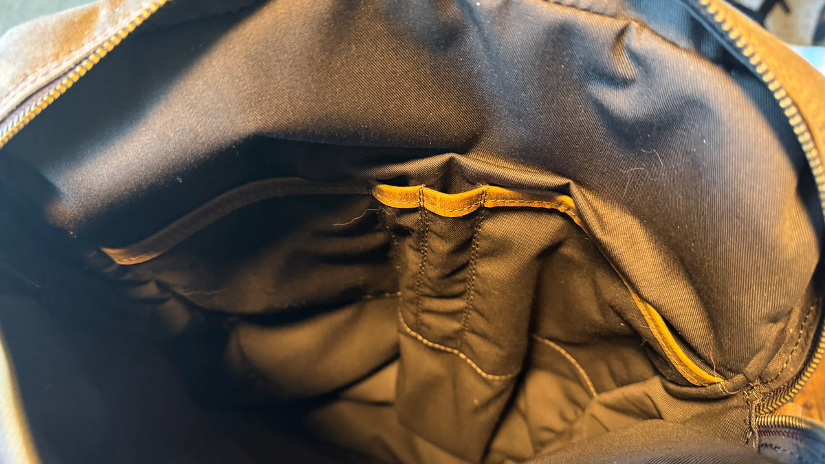 Leather Laptop Tote Bag - Made in Europe