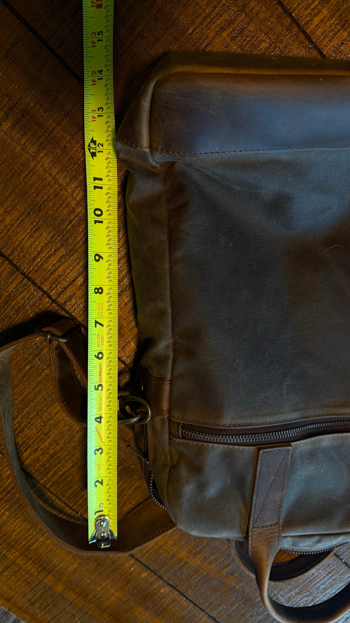 Leather Laptop Tote Bag - Made in Europe