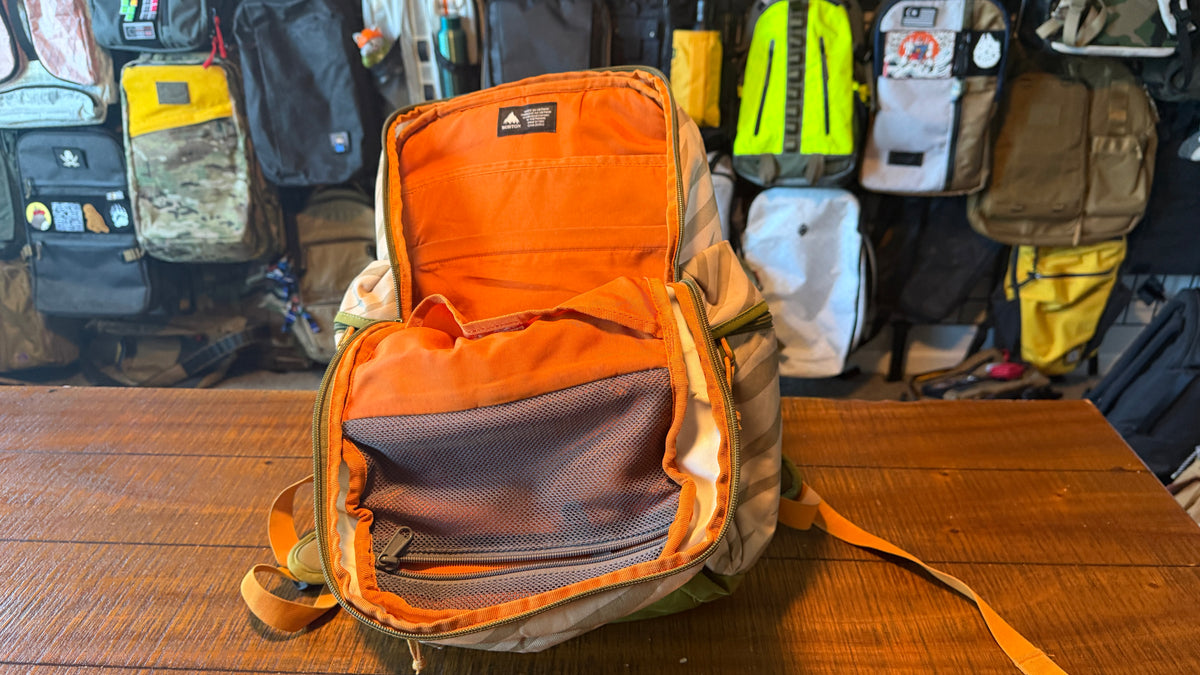 Burton Funky Camo Backpack Y2K Vintage