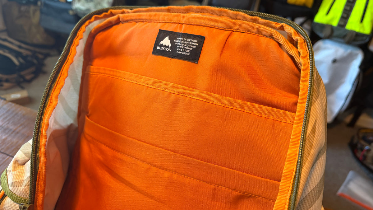 Burton Funky Camo Backpack Y2K Vintage