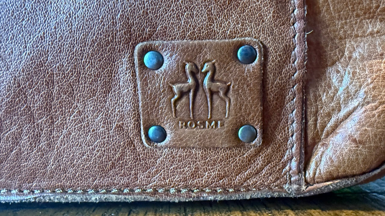 Spanish Leather Rosme Men's Leather Briefcase