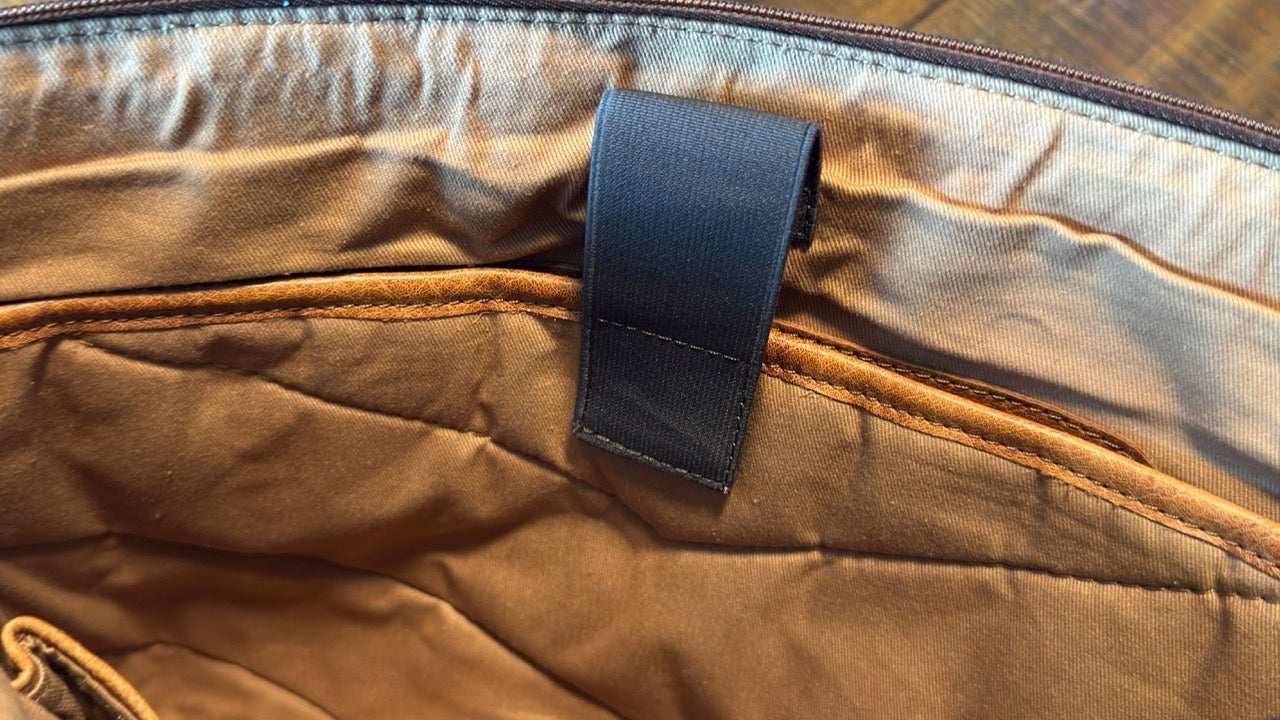 Spanish Leather Rosme Men's Leather Briefcase