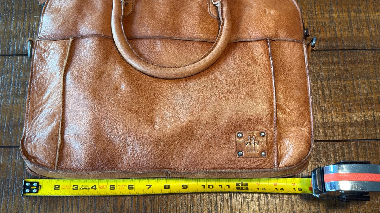 Spanish Leather Rosme Men's Leather Briefcase