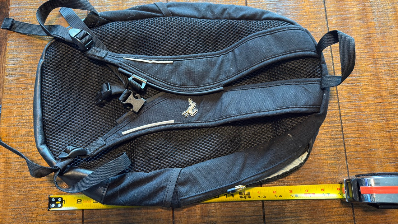 Tracksmith Black and White SMALL Backpack